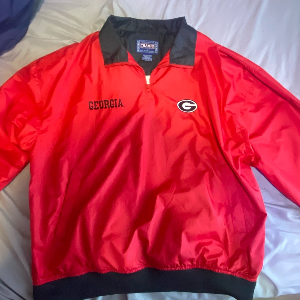 Georgia bulldogs windbreaker